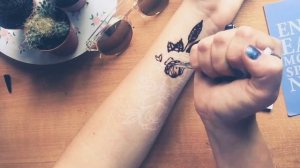 || Рисую мехенди || на руке хной ||