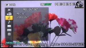 Sony HXR-NX100 Camera Menu Settings Hindi | White Balance Settings NX100 | कोर्स हिंदी में 01 DVD