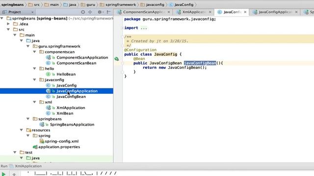 Creating Spring Beans смотреть онлайн
