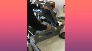 Запайщик с ручной обрезкой пленки