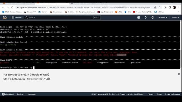 Ansible Reboot | Tamil | HarshaSelvi смотреть онлайн