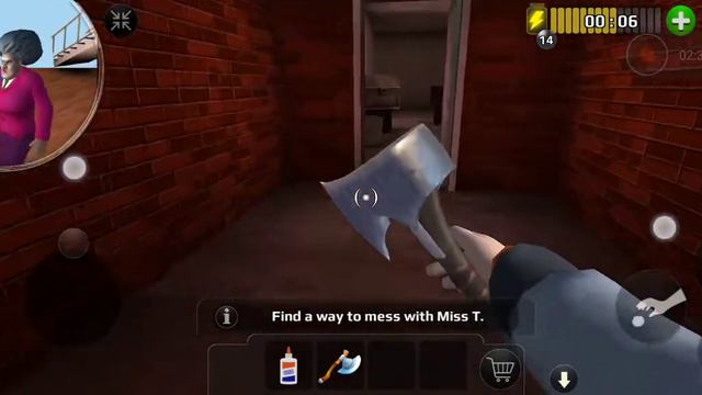 Жулик Вово играет в (scary teacher 3d) Мисс ти пранк с пончиками 🍩 смотреть онлайн