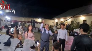 Хосила Рахимова Шов Шув Булган Туй Хизматида Салюты Отилди Келин-Куёв Шарафига