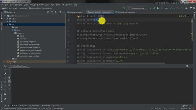 Spring boot change default port of embedded server смотреть онлайн
