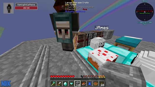 Minecraft Sky of Diamonds | MASSIVE SKYBLOCK MOD PACK! #1 [Modded Questing Skyblock] смотреть онлайн