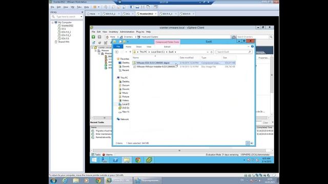 Примеры обновления гипервизора ESXi до версии ESXi 6.0 смотреть онлайн