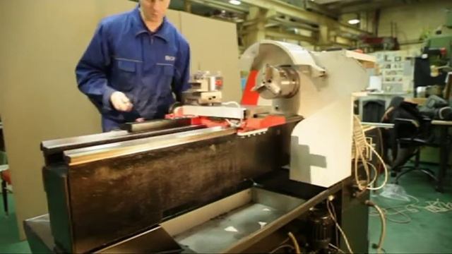 Установка блока УЦИ и линеек на токарном станке смотреть онлайн