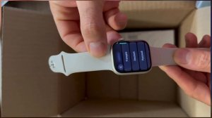 Apple Watch Series 9 GPS 45mm Unboxing - Experience Midnight & Starlight Elegance | First Look