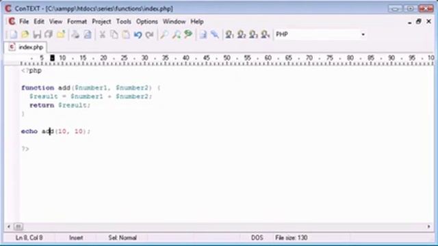 Beginner PHP Tutorial 32 Functions with a Return Value 1 смотреть онлайн