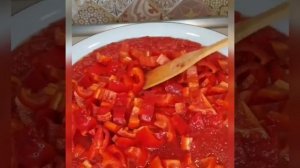 Лечо из перца и помидор! Без морковки!