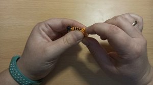 Тигр ?? из бисера. Часть 2. Голова.