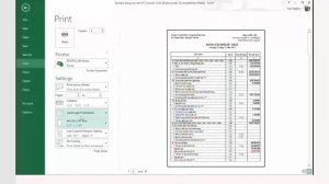 Cách trình bày, căn chỉnh trang in trong excel 2003 - 2007 - 2010