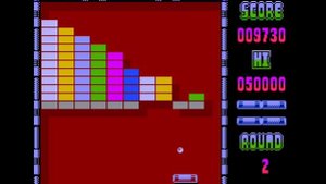 ZX Spectrum ULA Plus games: Arkanoid 1