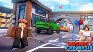 Washiez Car Wash (Автомойка)|Roblox game