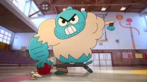 gumball red ball attack tina rex and all friends