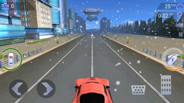 Crazy Road Chaser - Gameplay Android game - car racing game смотреть онлайн