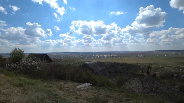 Вятские Поляны панорама на район старого аэропорта, Н.Тойму.