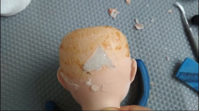 РЕСТАВРАЦИЯ  КУКЛЫ ВОЛШЕБНЫМ КЛЕЕМ