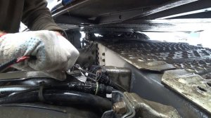 Установка эмулятора мочевины на Scania 5 серии.
