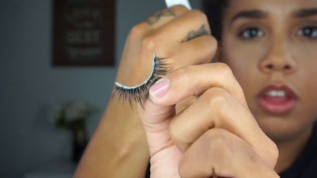 How To Apply False Lashes For Beginners - Lash Tutorial 2017 смотреть онлайн