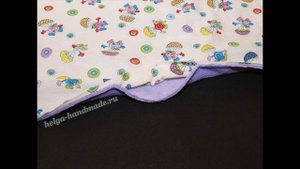 Как сшить плед конверт для новорожденного / Детский плед своими руками #DIY Tutorial