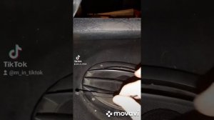 Калина хэтчбек. Ремонт полки багажника.