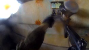 Первая игра в Paintball (Краснодар, клуб Саботаж)