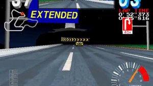 Ridge Racer 2 (Arcade) - Intermediate gameplay 60 fps