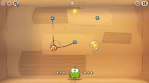 Cut the Rope - картонная коробка уровень 22