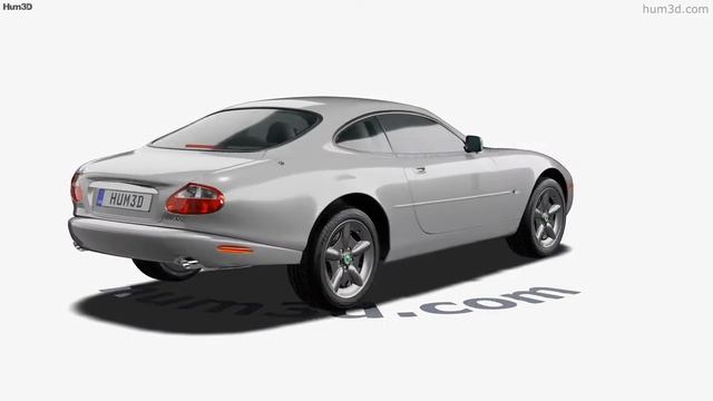 Jaguar XK 8 coupe 1996 3D model by Hum3D.com смотреть онлайн