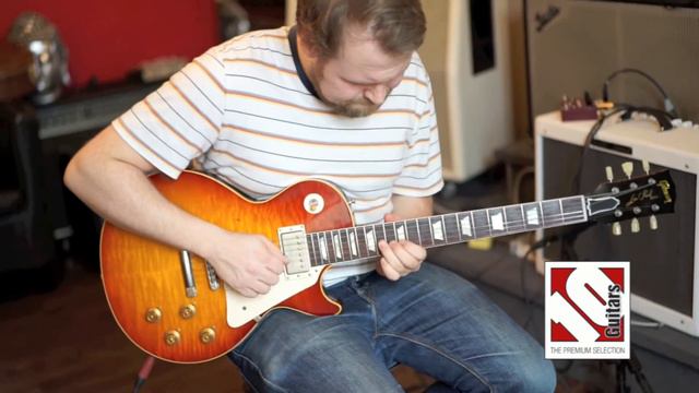 Gibson Les Paul 59 CC#30 Gabby Appraisal Burst (2014) смотреть онлайн