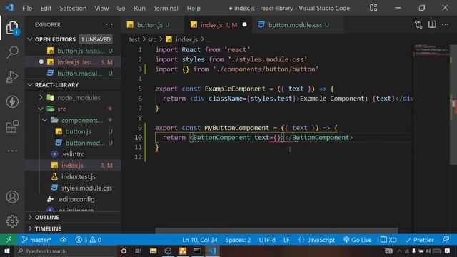 Create React Library | Build and Package Locally | Create Private Library and Convert into Zip