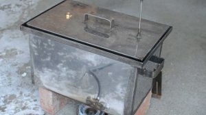 Коптильня с гидрозавтором коптим сырка или пелядь