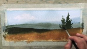 Сергей Курбатов  "Осенний пейзаж" Sergei Kurbatov "Autumn landscape"