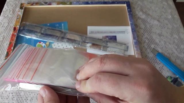 Распаковка алмазной мозаики от "Артемания" смотреть онлайн