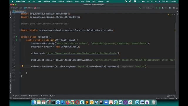 How to use SelectorsHub with Selenium4 Relative Locators?