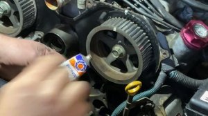 1997 Toyota 4 Runner timing belt and water pump