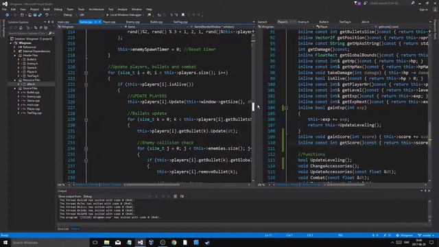 SFML / C++ Game Development 29 | 2D Space-shooter | Couch CO-OP, Leveling, Upgrades, Bosses & MORE!