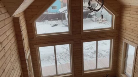 Дом из клееного бруса Второй свет Проект "Жемчужина"