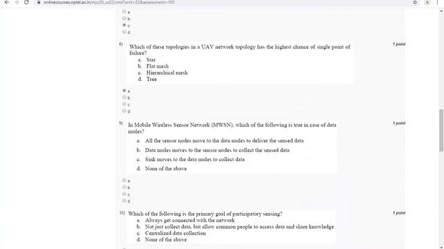 Introduction to Internet Of Things(IOT) WEEK-4 NPTEL Assignment Answers||#IOT||#NPTEL||#SKumarEdu||