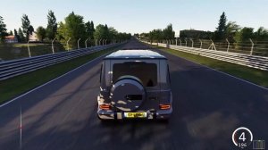 Mercedes-Benz G63 with Akrapovič High Speed + Downshifts - Nürburgring - Assetto Corsa | G920