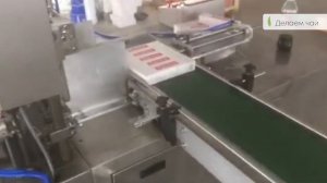 Станок для упаковки коробок с чаем в пленку RSS-228