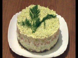 Салат Мимоза.