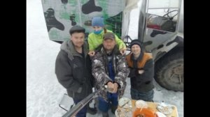 Самодельный вездеход Нафаня, крайний выезд на подлёдную рыбалку. Закрытие сезона.