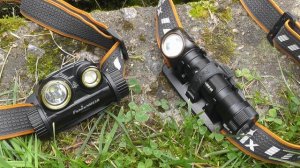 Выбор налобника Fenix HM61R vs HM65R. Красный свет на фонарях - тест на насекомых