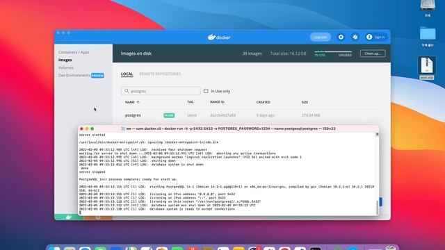Mac book에 Docker 로 postgresql 설치하기 смотреть онлайн