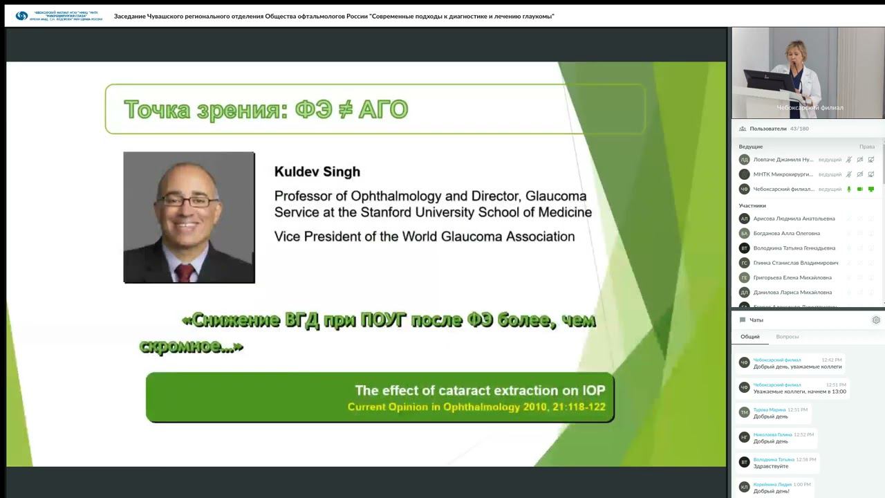 Заседание РООР Современные подходы к диагностике и лечению глаукомы 24 11 2023 смотреть онлайн