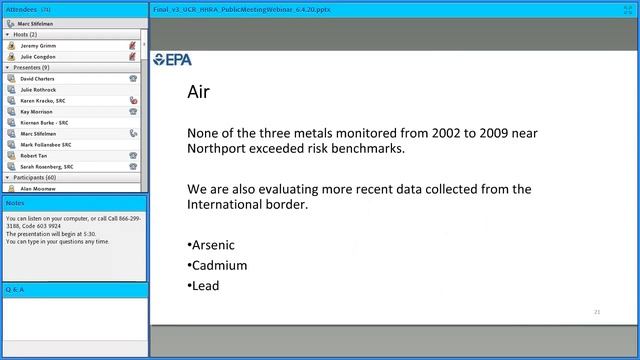 Upper Columbia River Study: Human Health Risk Assessment Presentation (June 10, 2020) смотреть онлайн