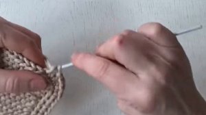 Корзина из полиэфирного шнура.