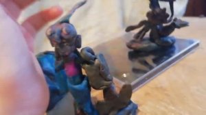 Фигурки индейцев из пластилина